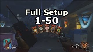 Full High Round Setup  150 Zombies in Spaceland [upl. by Ronoh]