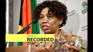 Minister Angie Motshekga releases 2020 matric results [upl. by Kallman186]