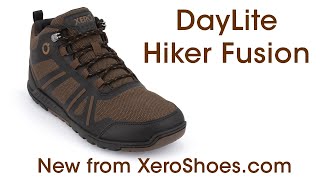 NEW Mens Lightweight Hiking Boot for 2021  DayLite Hiker Fusion by Xero Shoes [upl. by Rinum]