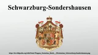 SchwarzburgSondershausen [upl. by Keverne]