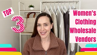 Top 3 Womens Clothing Wholesale Vendors [upl. by Kizzee518]