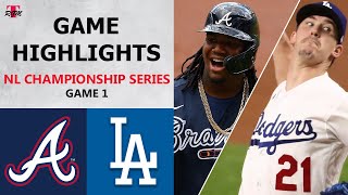 Atlanta Braves vs Los Angeles Dodgers Game 1 Highlights  NLCS 2020 [upl. by Marvin]