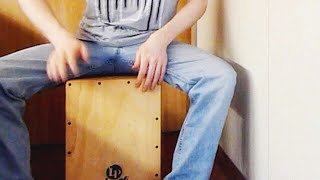 Cajon Tutorial Basic Beat Lesson [upl. by Dorr605]