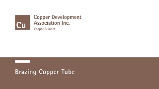 HowTo Braze Copper Tube [upl. by Almena]