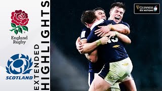 England v Scotland  EXTENDED Highlights  Historic Scotland Victory  Guinness Six Nations 2021 [upl. by Argile737]