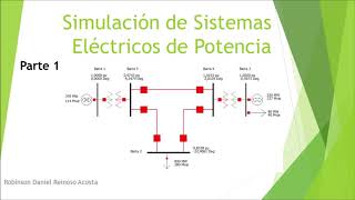 Simulacion de SEP en Power world 5 Barras Parte1 [upl. by Aurore]