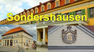 Sondershausen im Norden v Thüringen Kreisstadt des Kyffhäuserkreises  Videoreiseführer Thüringen [upl. by Assirk]