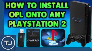 How To Install OPL v094 Onto Any PS2 Open PS2 Loader 2018 [upl. by Yderf]