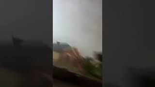 Oklahoma tornado filmed from inside a storm shelter [upl. by Nifares]