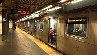 NYC Subway Rush Hour at Times Square Station [upl. by Erimahs582]