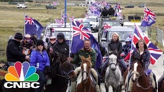 UK Sends Troops to Protect Falkland Islands  CNBC [upl. by Chelsea]