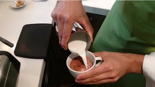 Die Perfektion der heißen Schokolade Tutorial of Hot Chocolate [upl. by Leitao]