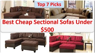 7 Best Sectional Sofas under 500  Amazon Furniture Reviews [upl. by Ettenahc]