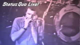 Status Quo Roadhouse Blues Glasgow 1976 [upl. by Yentiw]