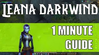 Leana Darkwind  Stormsong Valley Pet Battle 1 Minute Guide [upl. by Bessy736]