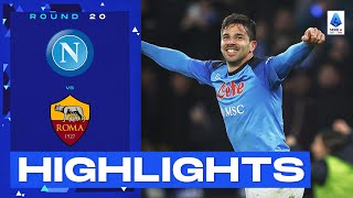 NapoliRoma 21  Simeone clinches late win for Napoli Goals amp Highlights  Serie A 202223 [upl. by Boy]