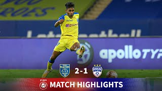 Highlights  Kerala Blasters 21 Bengaluru FC  Match 65  Hero ISL 202021 [upl. by Suisyola183]