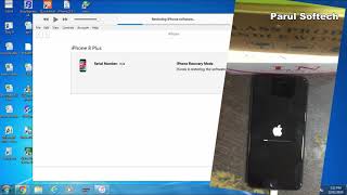 Iphone 8 Plus Disabled Restore With Itunes [upl. by Nossila]