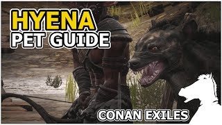 HYENA  Pets Guide  CONAN EXILES [upl. by Berkie259]