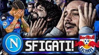 SFIGATI NAPOLI 11 SALISBURGO  LIVE REACTION SAN PAOLO CHAMPIONS LEAGUE HD [upl. by Kyriako]