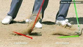 Bunker Tips Wedge bounce explained [upl. by Kaleb]