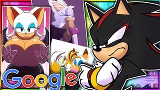 Shadow GOOGLES Rouge The Bat  ROUGE KISSES SONIC [upl. by Gus895]