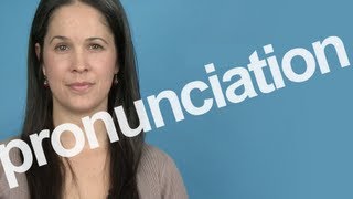 How to Pronounce PRONUNCIATION in American English [upl. by Launame]