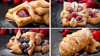 Puff Pastry 4 Ways [upl. by Norre177]