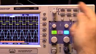 Hantek DSO5102P Digital Storaqe Oscilloscope Overview [upl. by Ahsinrev]