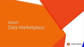 Introduction to Axon Data Marketplace [upl. by Anaiviv354]