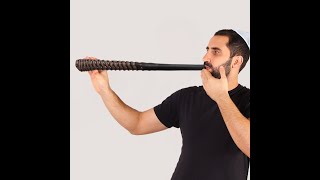 Oryx Horn Shofar From Israel By HalleluYAH Judaica Store [upl. by Etteb]