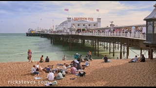 Brighton England Royal Pavilion and Pier  Rick Steves’ Europe Travel Guide  Travel Bite [upl. by Seem774]