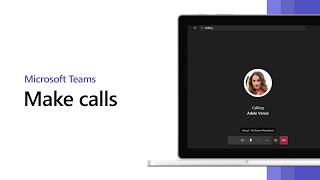 How to make calls with Microsoft Teams [upl. by Atteras542]