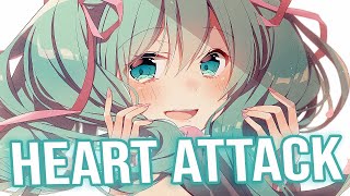 Nightcore  Heart Attack Lyrics Demi Lovato [upl. by Benis607]