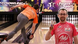 EJ Tackett Bowling Release in Slow Motion PBA WSOB XI Edition [upl. by Ainoz573]