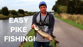 The EASIEST way to catch pike on lures UK Lure fishing How To [upl. by Carlee]