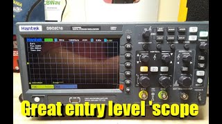 Hantek DSO2C10 Oscilloscope Review and Tear Down [upl. by Luapnaes]