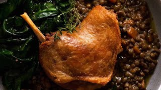 Duck Confit French Slow Roasted Duck Legs [upl. by Gussman]