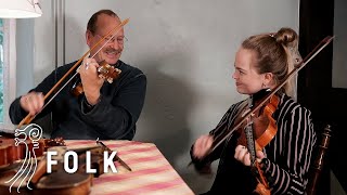 Gjerstadspringar  Norwegian Folk Music on Hardanger Fiddle [upl. by Rhoades]