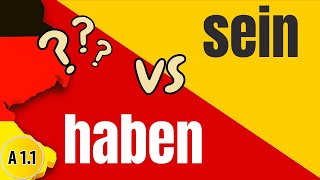 German Perfect Tense  SEIN or HABEN Explained [upl. by Clea]