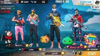 Free Fire Live  Heroic GrandMaster Push Global No1 In India [upl. by Attikram]