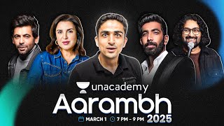 UNLIMITED EDUCATION 4499Year 🗿🔥  Unacademy Aarambh 2025 [upl. by Brewer]