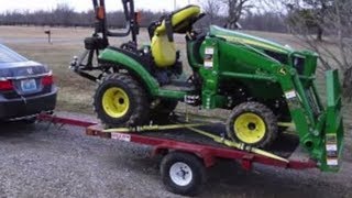 The Best Trailer for Your Subcompact Tractor [upl. by Venola]