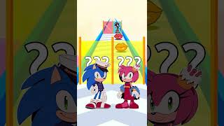 New Kiss Run Sonic vs Amy Rose Day 3 Challenge SonicTheHedgehog Sonic Shorts [upl. by Jurkoic]