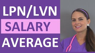 LPN Salary  LVN Salary  Licensed Practical Nurse Salary Income [upl. by Kai]