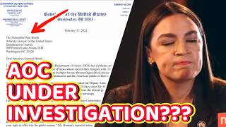 AOC TERRIFIED Begs DOJ to Reveal Investigation into Her Helping Migrants aoc newyork immigration [upl. by Assirahs316]