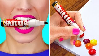 SCHOOL SUPPLIES DIYS  Genius School Hacks For All Occasions by 124 Go Genius [upl. by Milano]