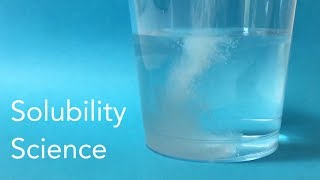 Solubility Science – STEM Activity [upl. by Dirrej]