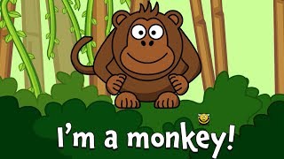 Animal Sounds Song for Toddlers  What Animal Am I  Kids Learning Videos [upl. by Kimitri]