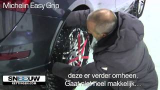 Michelin Easy Grip nieuwe generatie sneeuwkettingen van gevlochten kunststof [upl. by Price]